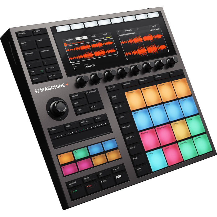 Controlador e interface de áudio Native Instruments MASCHINE+