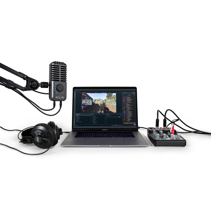 IK Multimedia iRig Stream Mic Pro micrófono condensador multipatrón mini-DIN