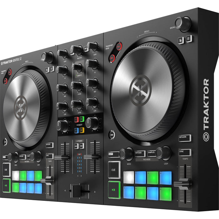Native Instruments DJ Controller TRAKTOR KONTROL S2 Mk3