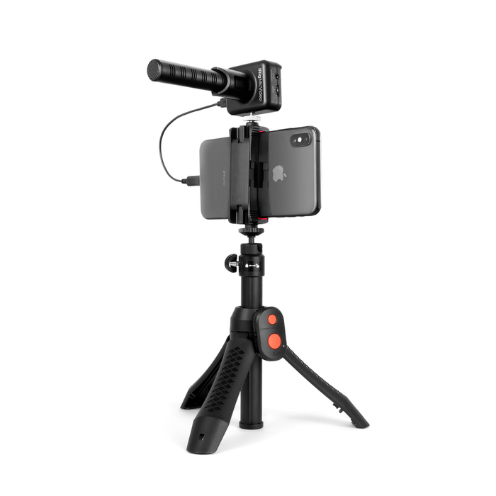 IK Multimedia iRig Mic Video Micrófono condensador de escopeta supercardioide