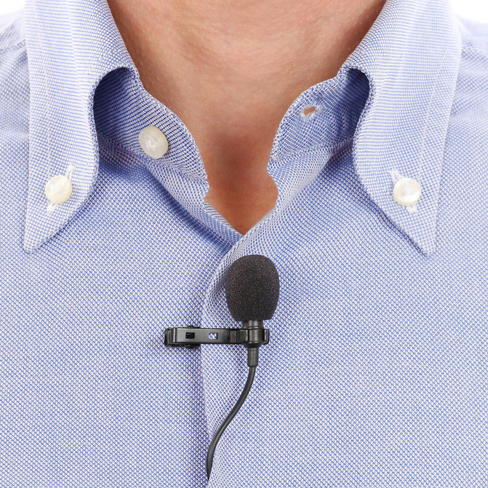 IK Multimedia iRig Mic Lav Lavalier Microphone Omnidirectional Condenser