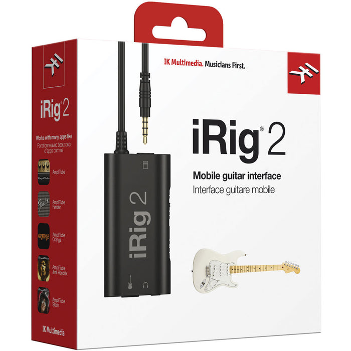 Interface de guitarra IK Multimedia iRig 2 1x1