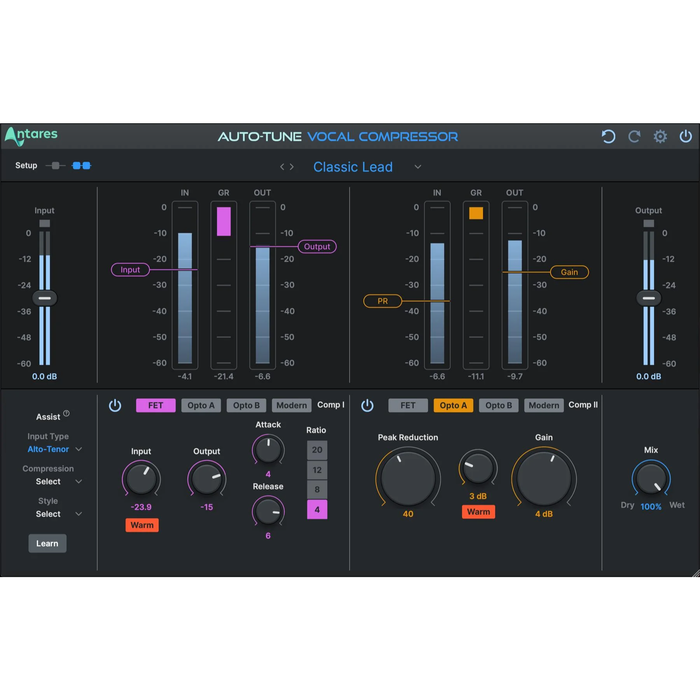 Antares Auto-Tune Vocal Compressor