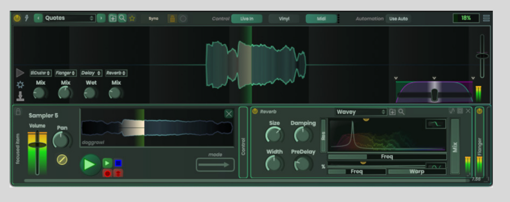 StageCraft Scratch Track