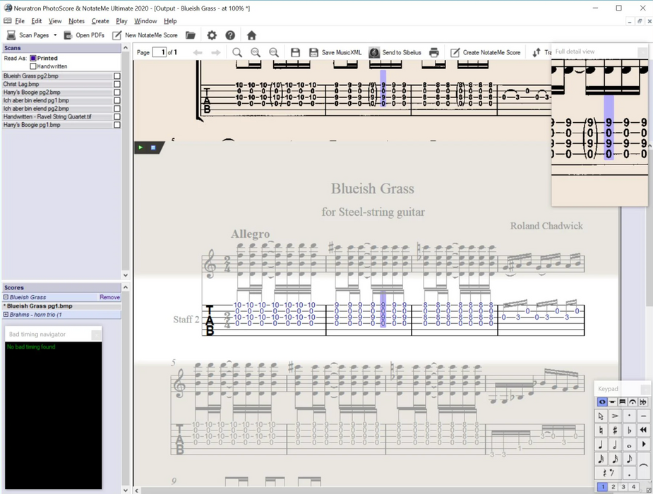 Paquete de software: Neuratron PhotoScore Ultimate y NotateMe