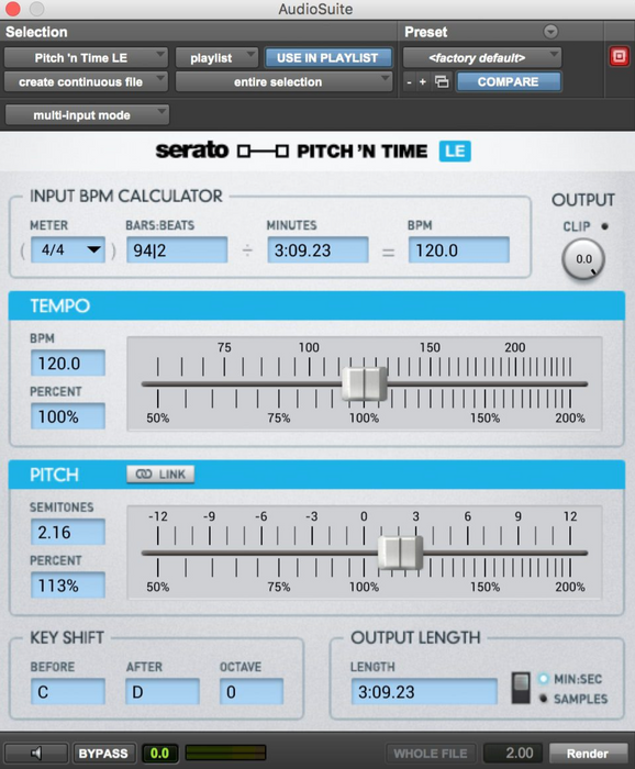 Serato Pitch 'n Time LE