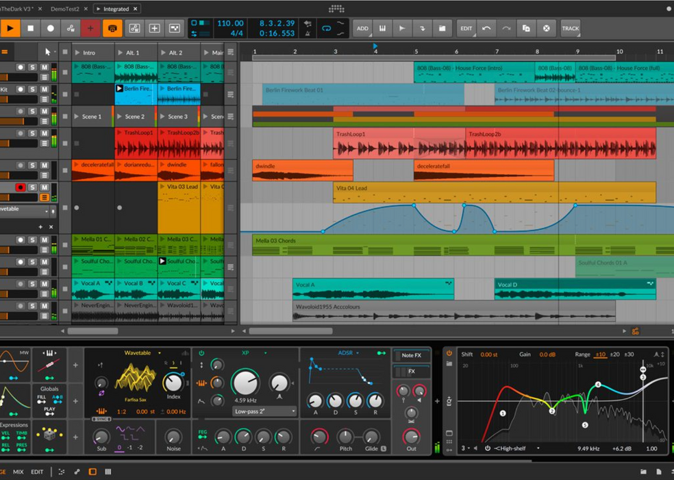 Bitwig Studio 5 Producer (actualización desde 8 pistas)