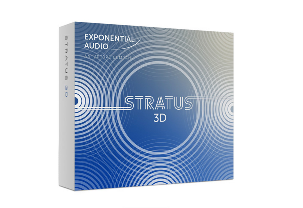 iZotope Exponential Audio Stratus 3D - software de reverberación